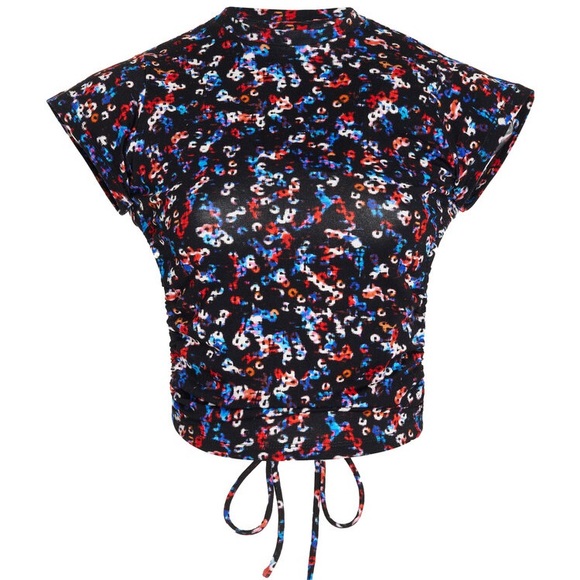 Isabel amaranth Etoile Juvia Cropped Top in Black - Picture 4 of 6